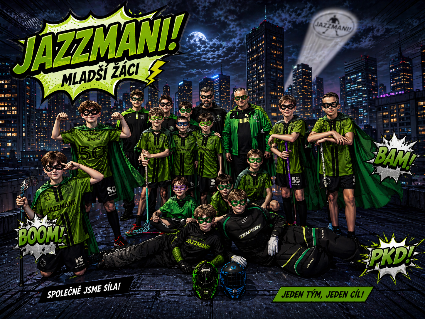 Mladší žáci FbC Jazzmani Žatec